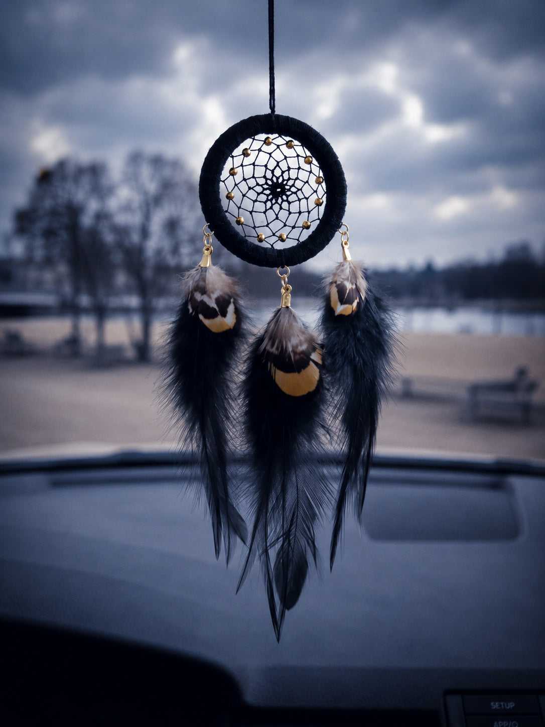 Rearview Mirror Dream Catcher Car Charm