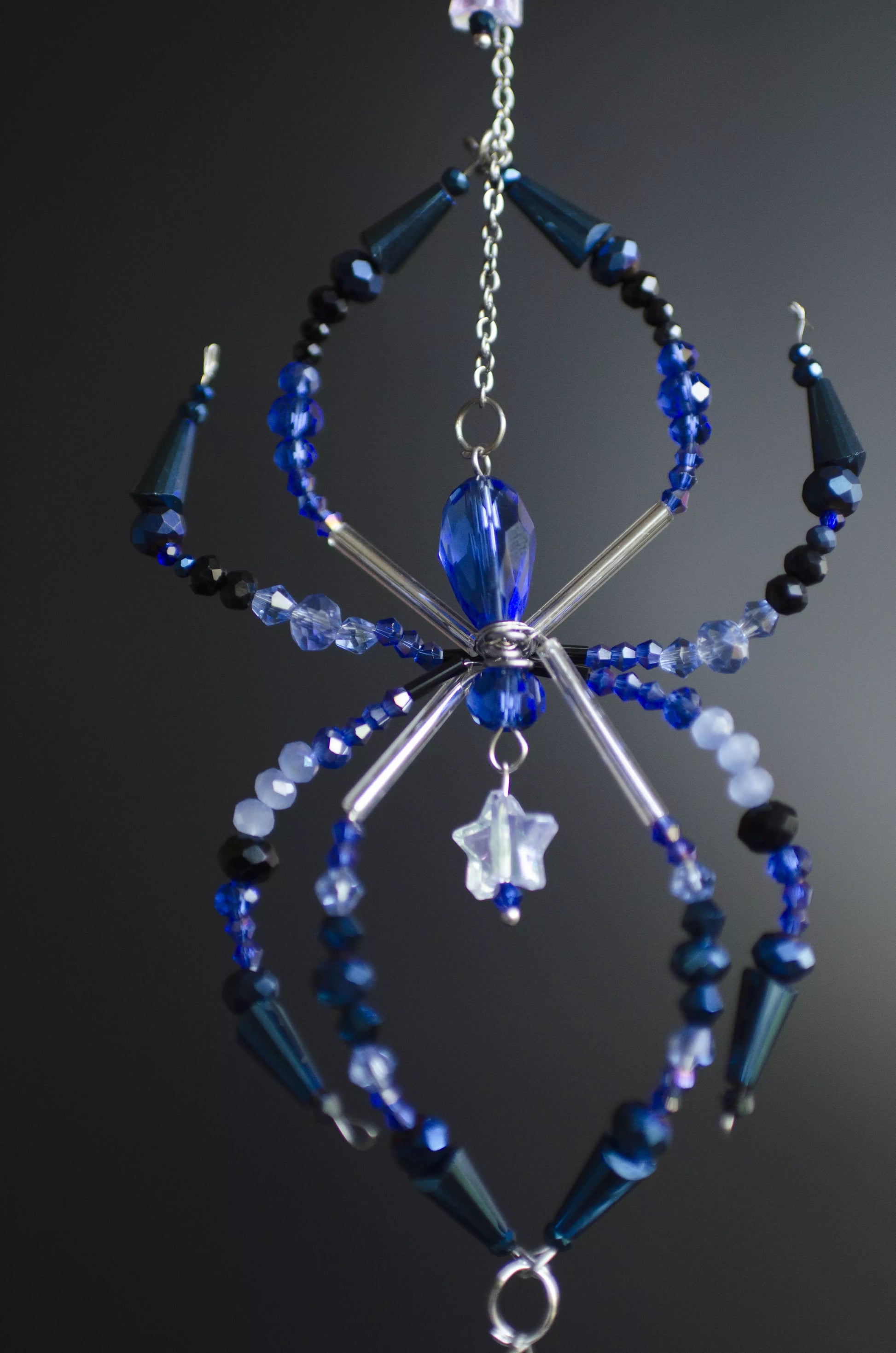 Crystal Spider Dreamcatcher Suncatcher