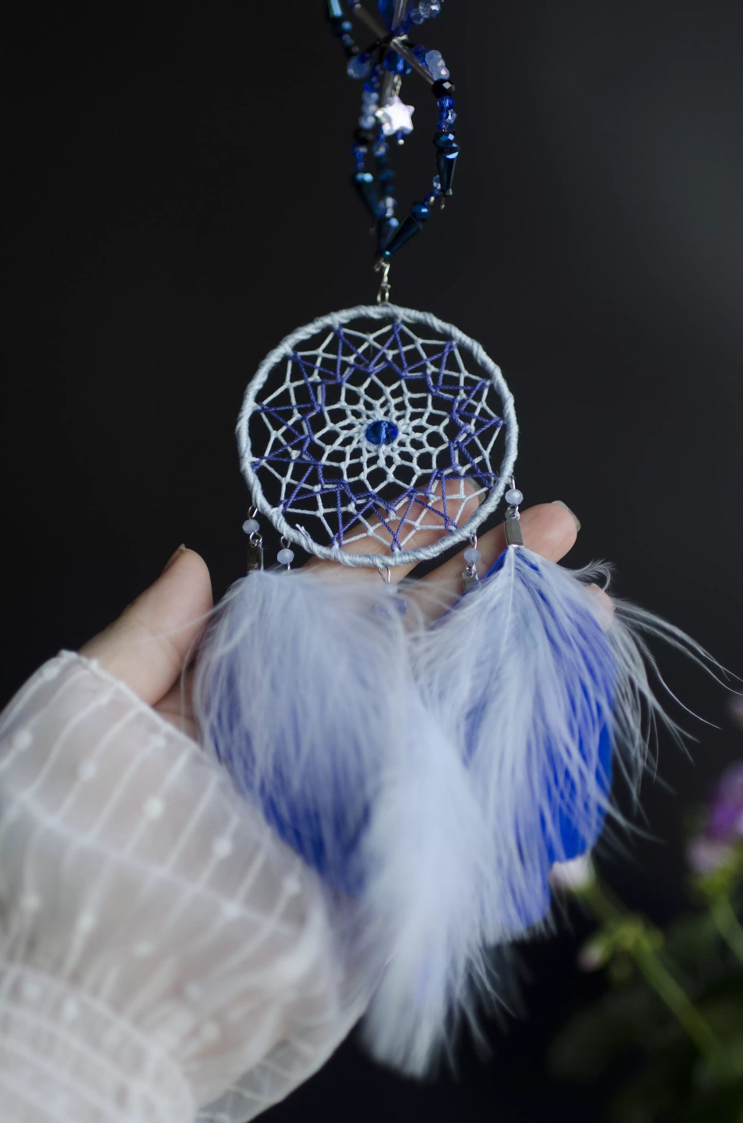 Crystal Spider Dreamcatcher Suncatcher