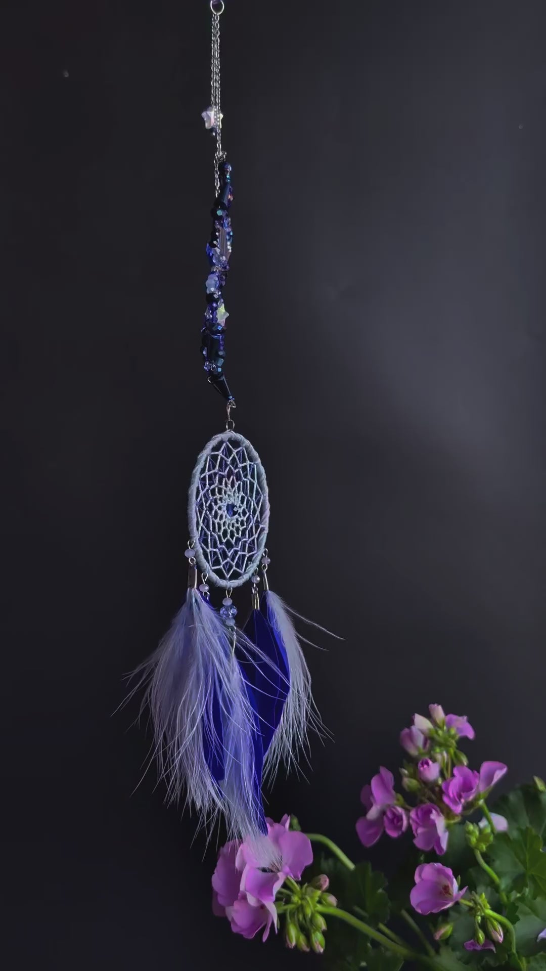 Crystal Spider Dreamcatcher Suncatcher